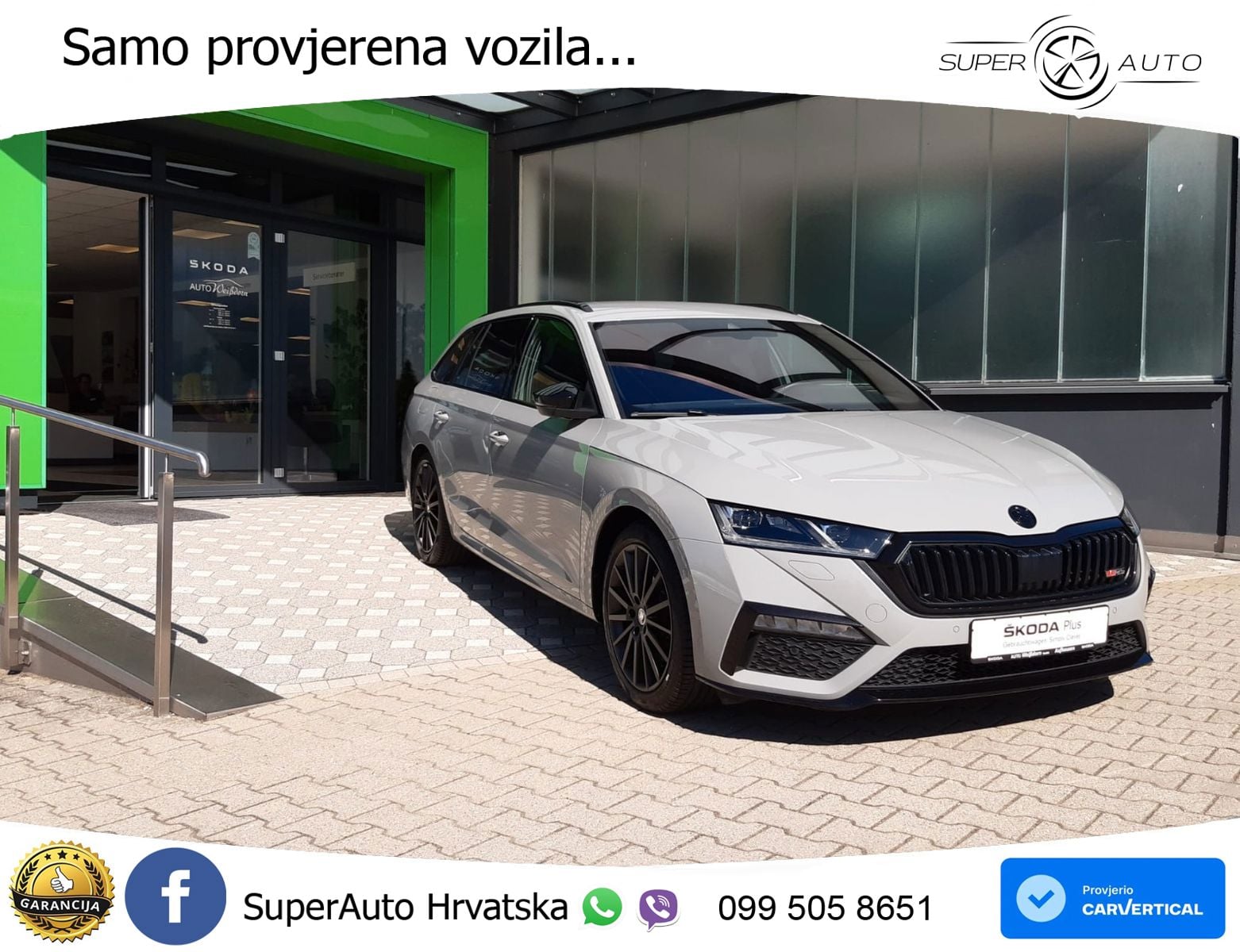 Škoda Octavia Combi RS 2.0 TDI (200 KS) 4x4 DSG LED+GR SJED+ACC