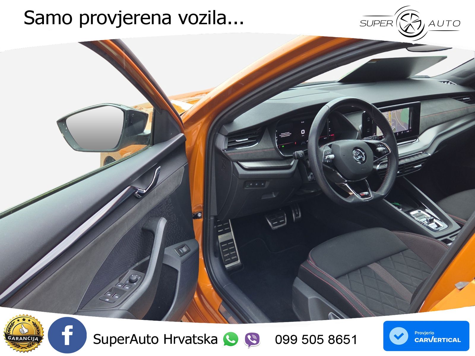 Škoda Octavia Combi RS 2.0 TDI (200 KS) 4x4 DSG LED+GR SJED+ACC