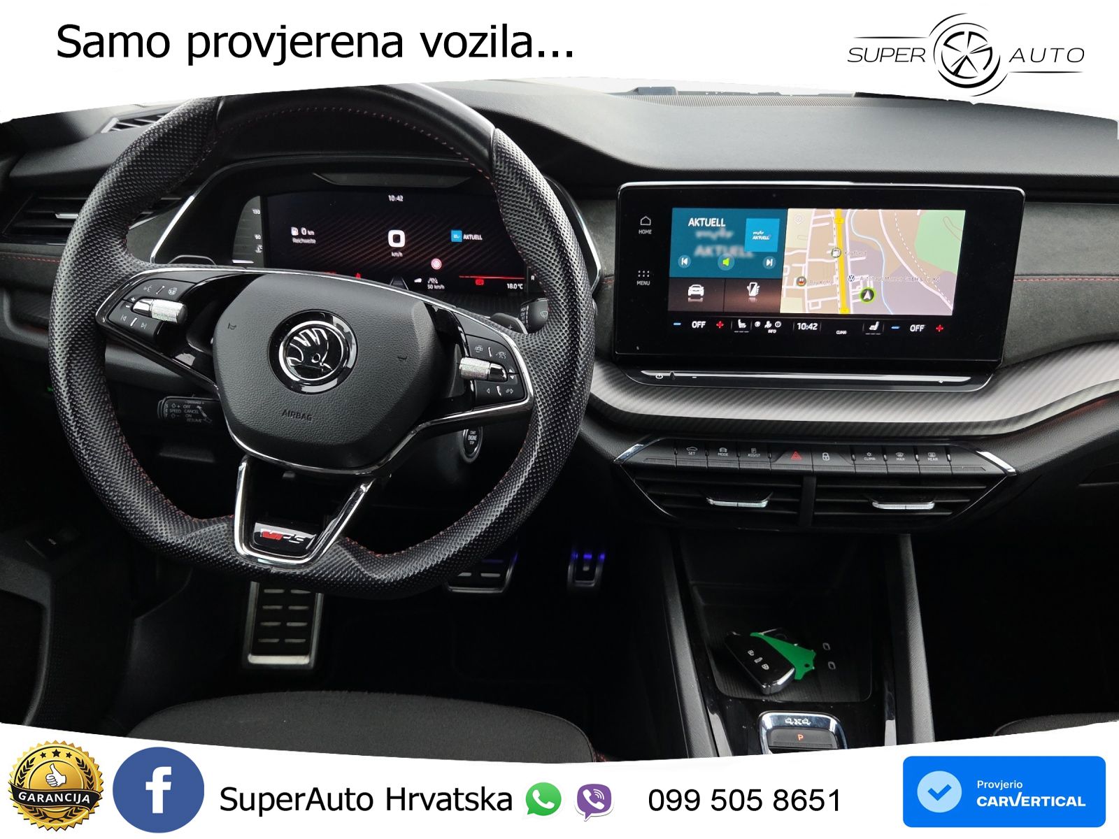 Škoda Octavia Combi RS 2.0 TDI (200 KS) 4x4 DSG LED+GR SJED+ACC