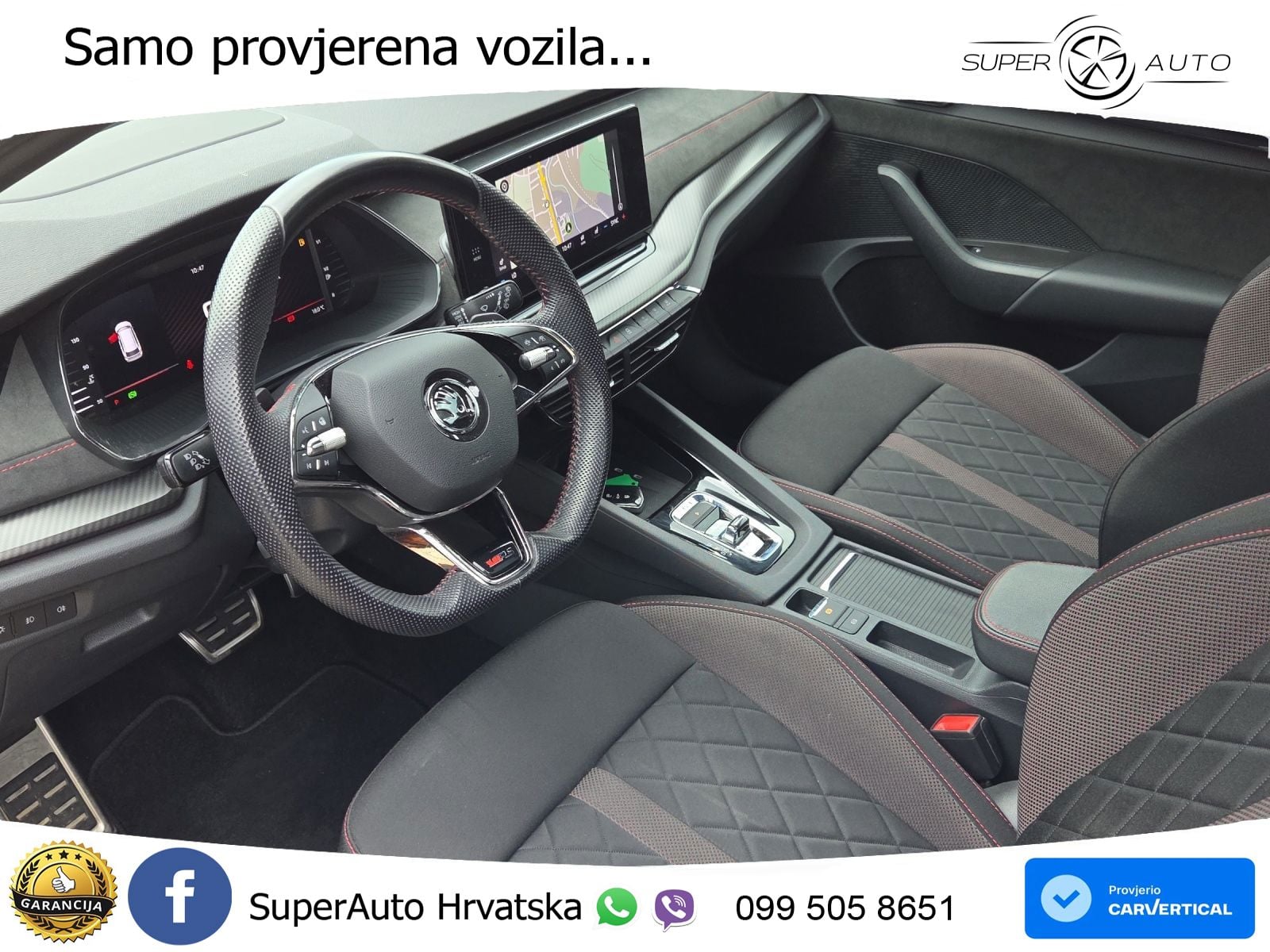 Škoda Octavia Combi RS 2.0 TDI (200 KS) 4x4 DSG LED+GR SJED+ACC