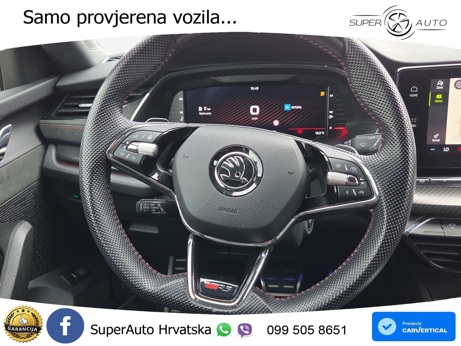 Škoda Octavia Combi RS 2.0 TDI (200 KS) 4x4 DSG LED+GR SJED+ACC