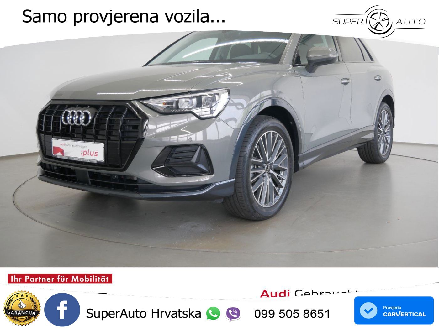 Audi Q3 35 TFSI (150 KS) S tronic advanced LED+GR SJED+ACC