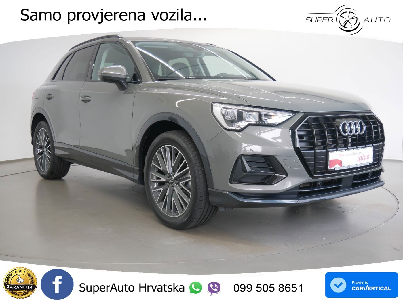 Audi Q3 35 TFSI (150 KS) S tronic advanced LED+GR SJED+ACC