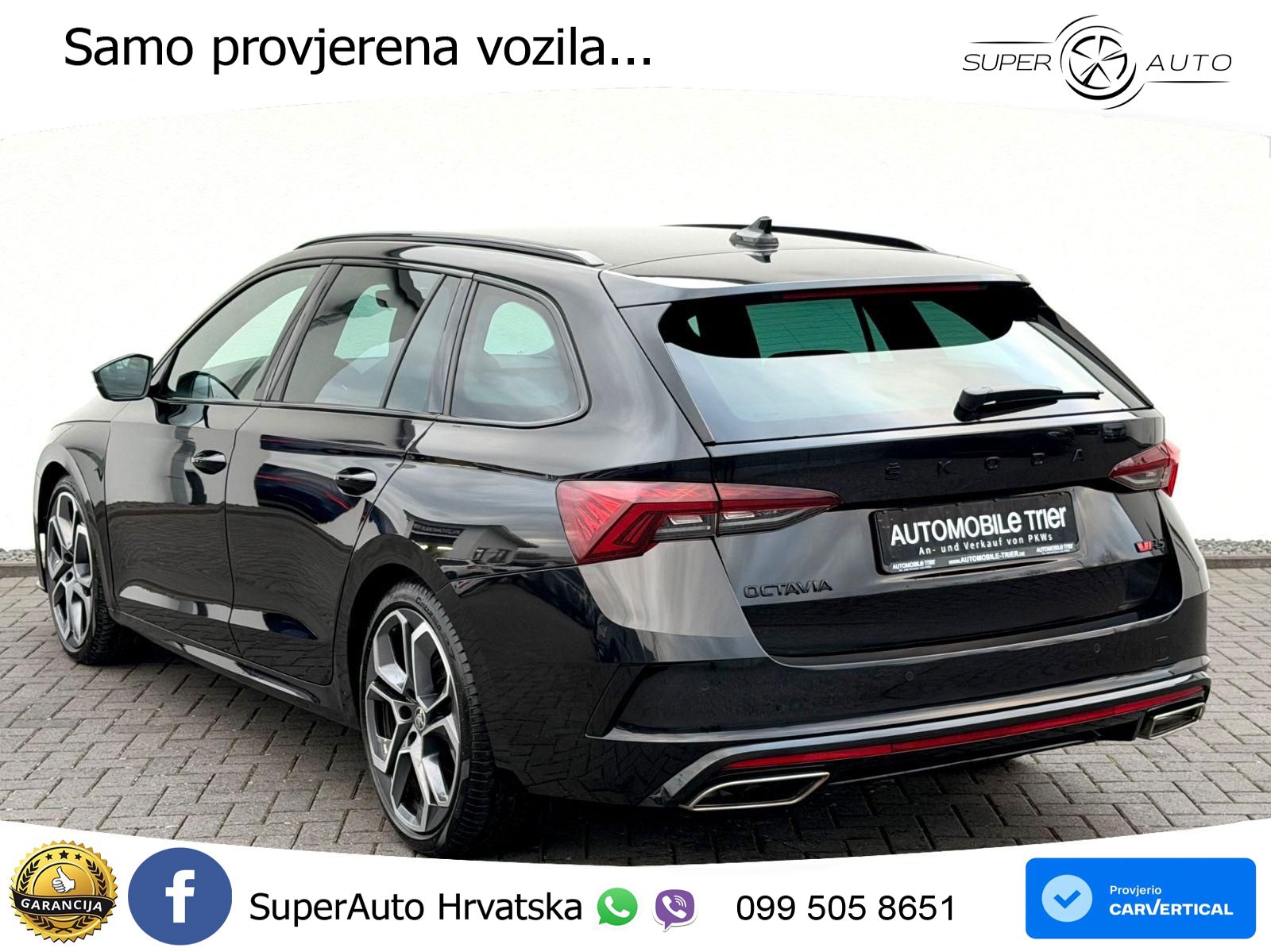 Škoda Octavia Combi RS 2.0 TDI (200 KS) DSG