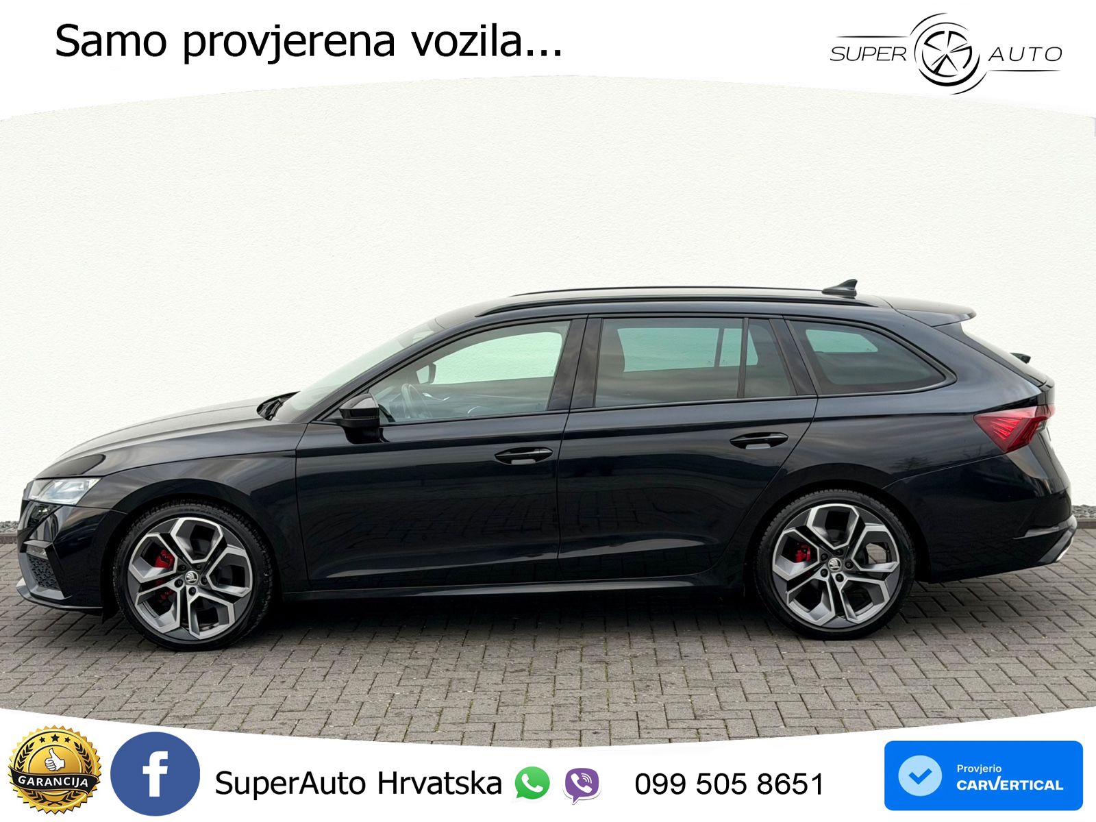 Škoda Octavia Combi RS 2.0 TDI (200 KS) DSG