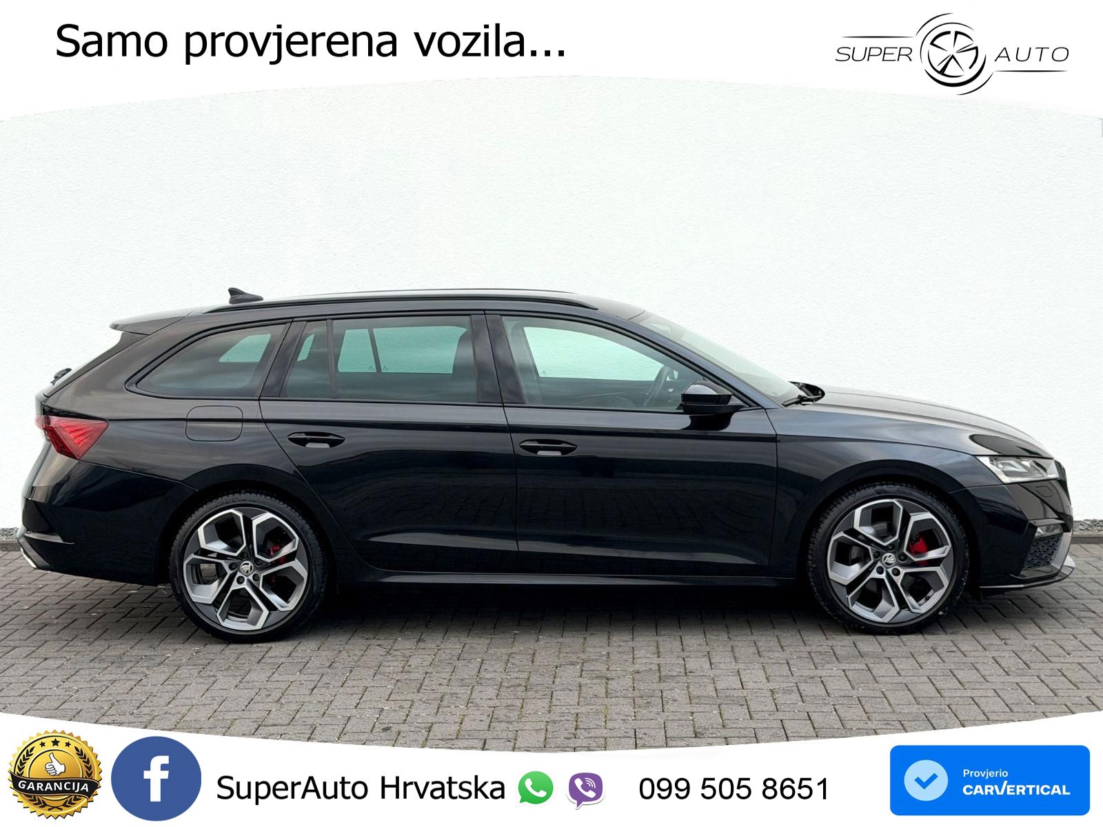 Škoda Octavia Combi RS 2.0 TDI (200 KS) DSG
