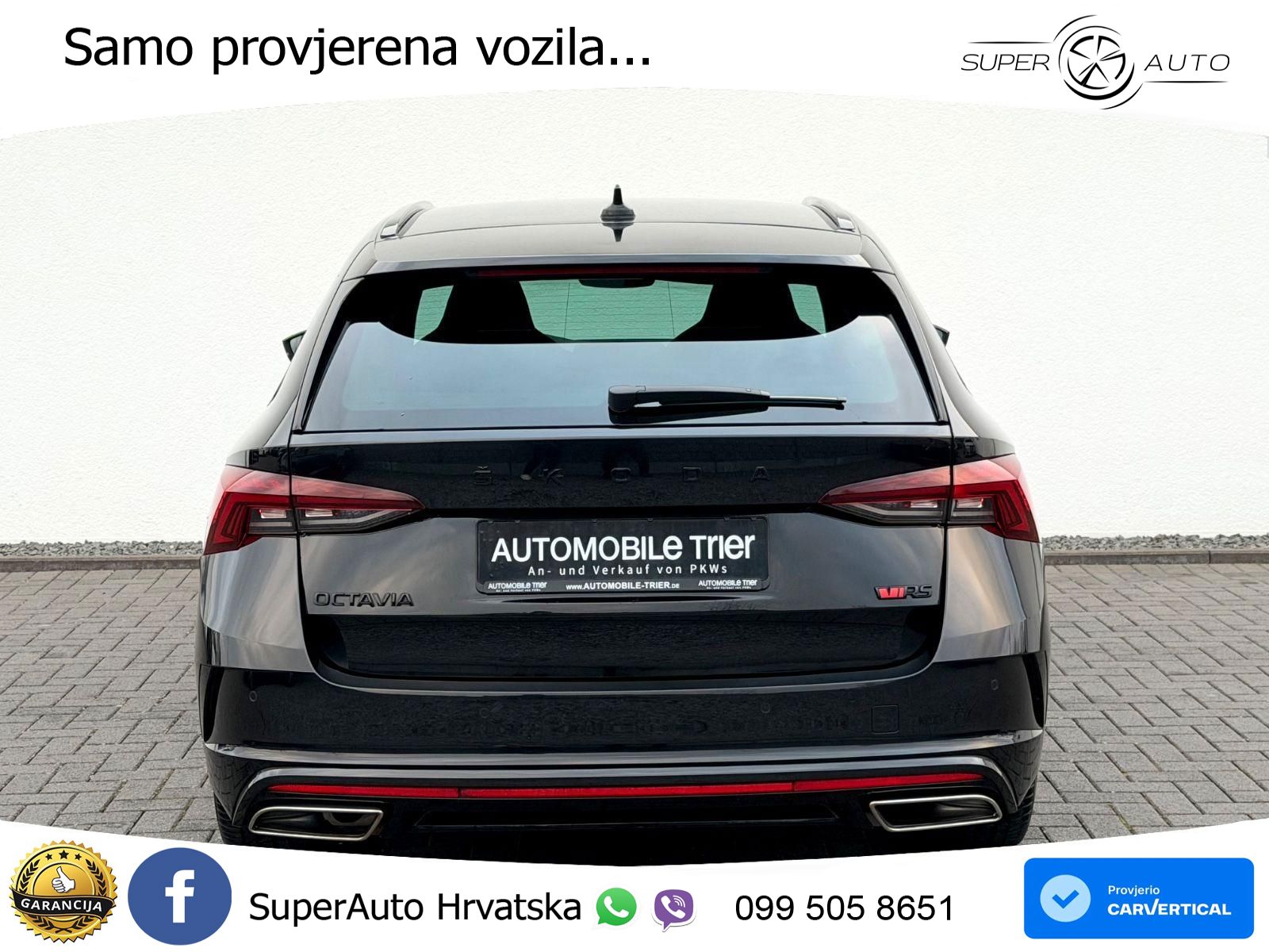 Škoda Octavia Combi RS 2.0 TDI (200 KS) DSG