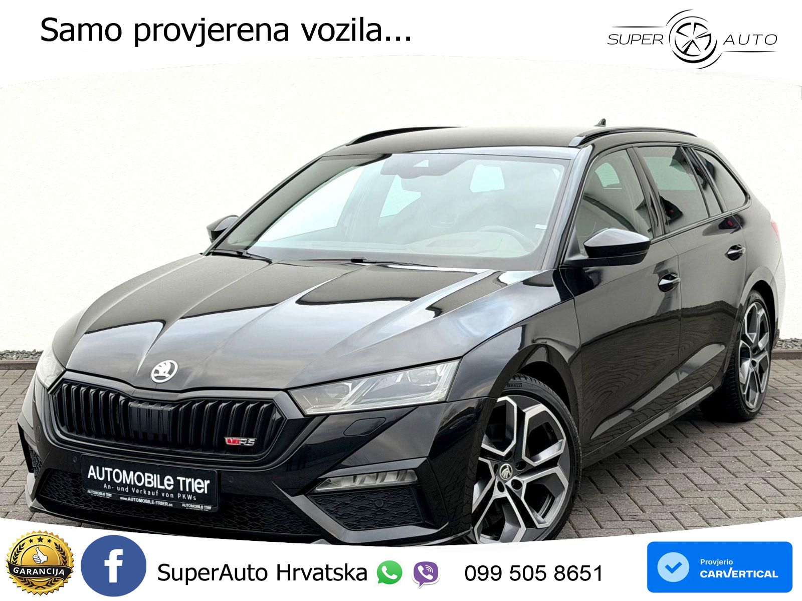Škoda Octavia Combi RS 2.0 TDI (200 KS) DSG
