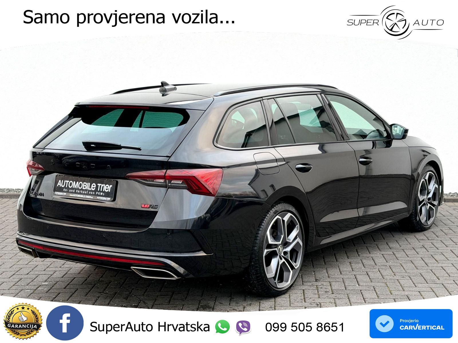 Škoda Octavia Combi RS 2.0 TDI (200 KS) DSG