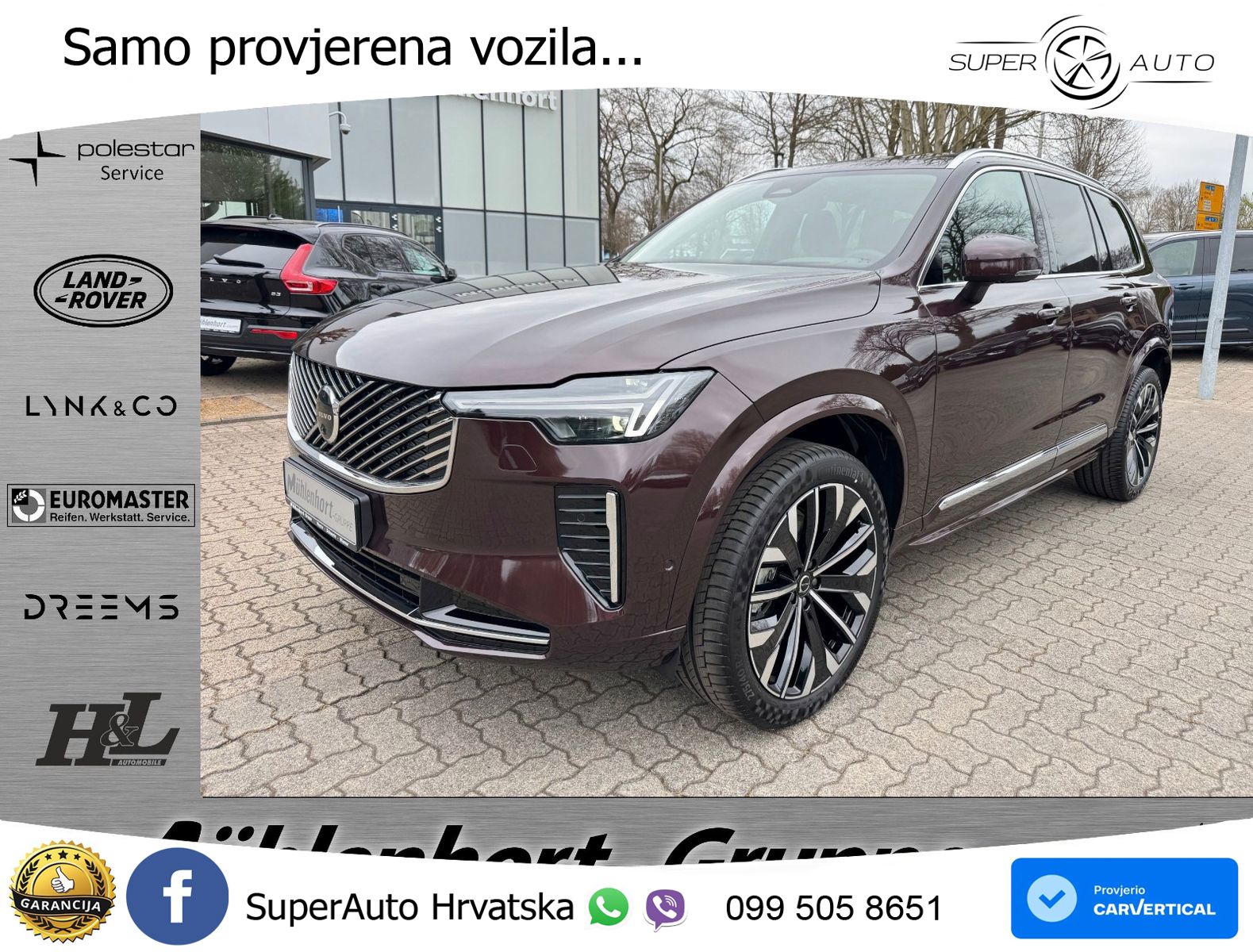 Volvo XC90 2.0 B5 AWD Automatic ACC+HEAD+4xGR SJED+360+PANO