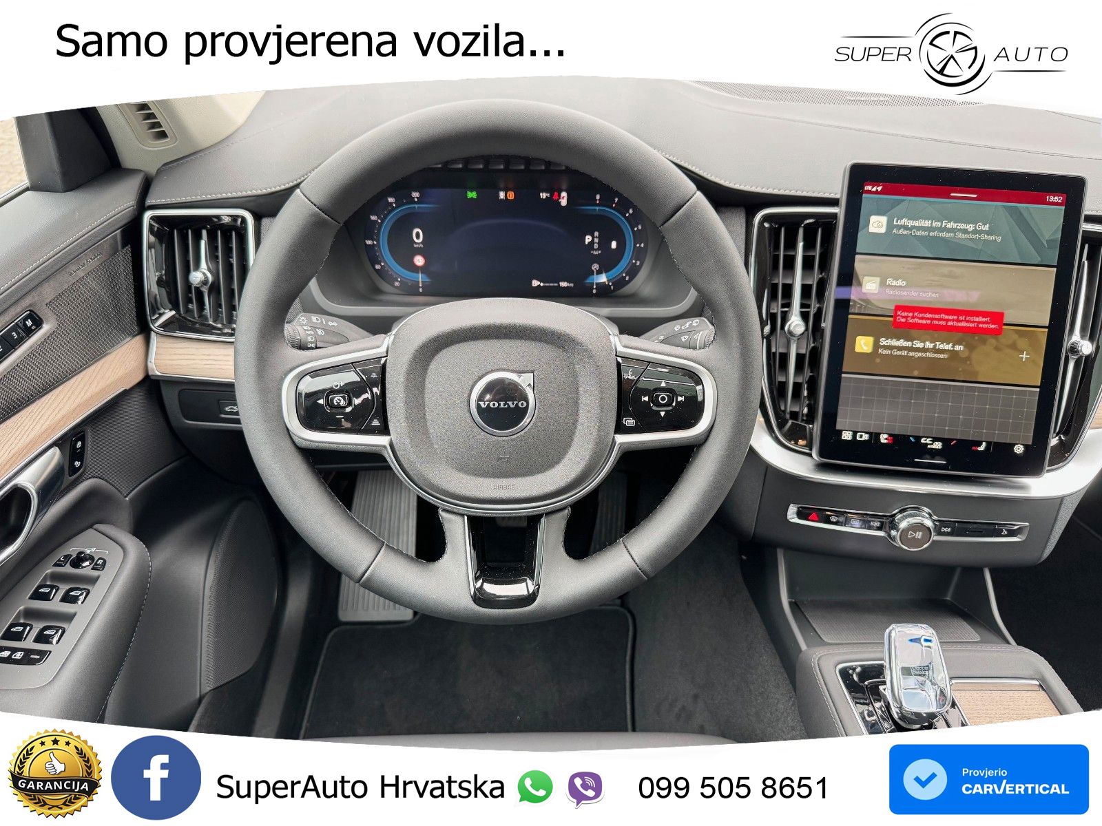 Volvo XC90 2.0 B5 AWD Automatic ACC+HEAD+4xGR SJED+360+PANO