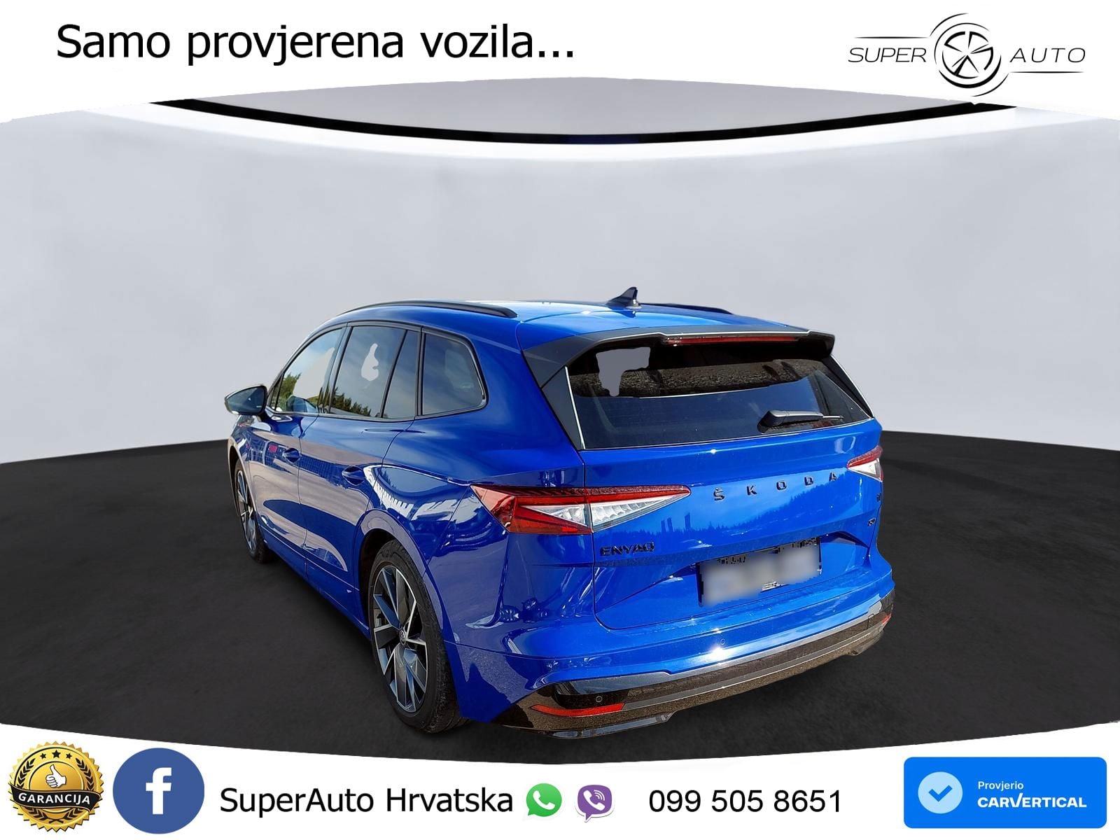 Škoda Enyaq iV 80x 82 kWh (265 KS) AWD SportLine LED+GR SJED+ACC