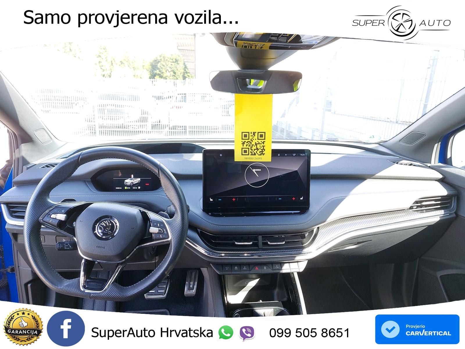Škoda Enyaq iV 80x 82 kWh (265 KS) AWD SportLine LED+GR SJED+ACC