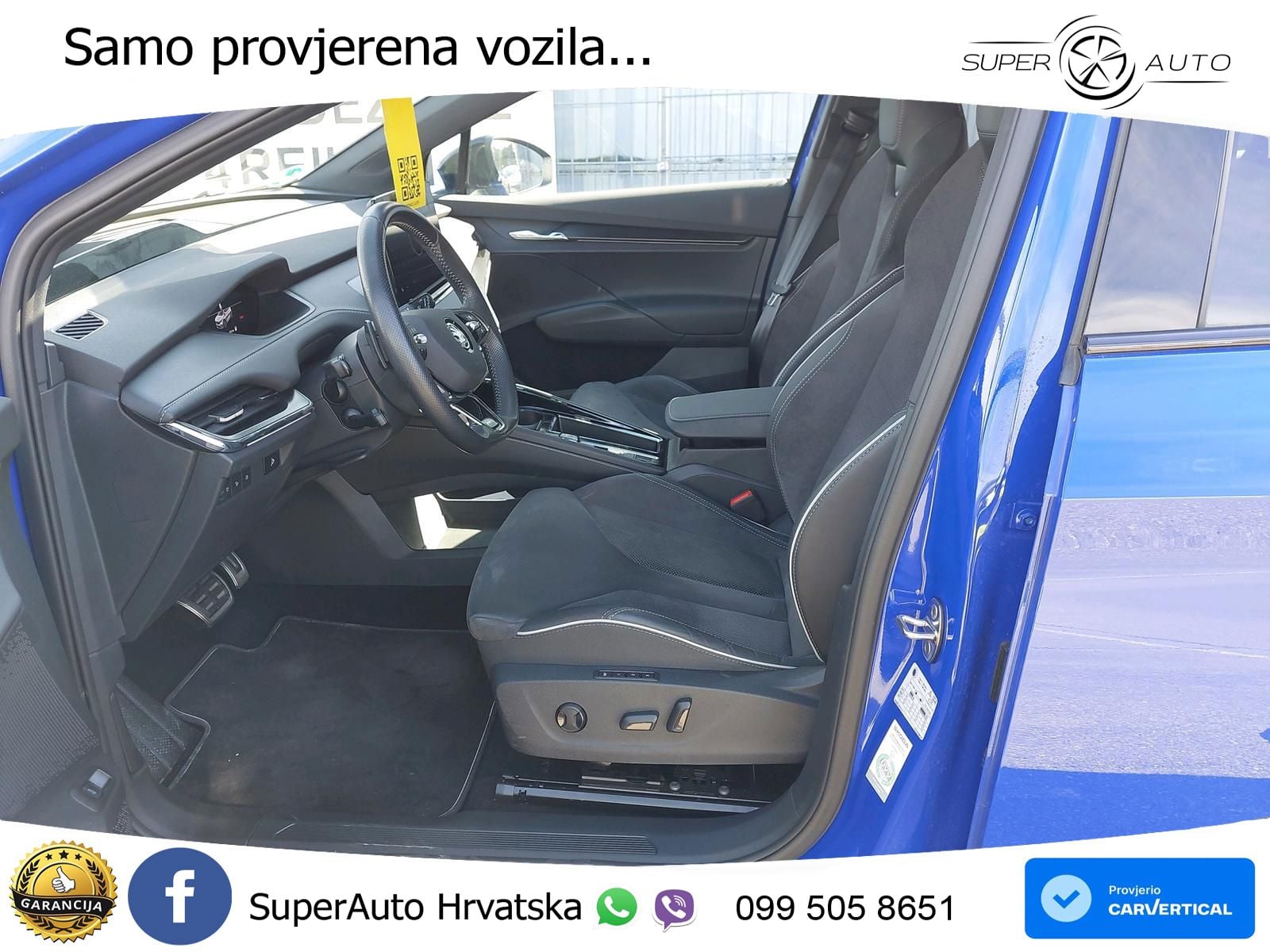 Škoda Enyaq iV 80x 82 kWh (265 KS) AWD SportLine LED+GR SJED+ACC