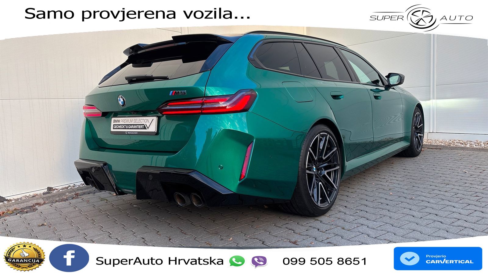 BMW M5 Touring 4.4 V8 (727 KS) xDrive Steptronic LED+GR SJED+ACC