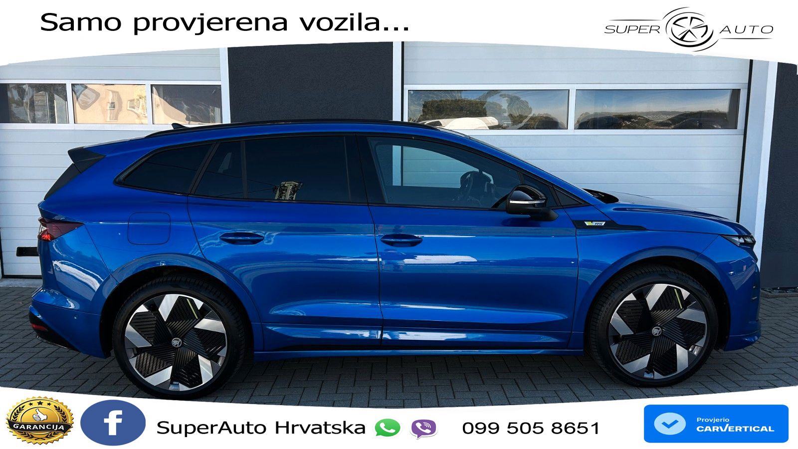 Škoda Enyaq iV RS 82 kWh (340 KS) AWD Lounge LED+GR SJED+ACC