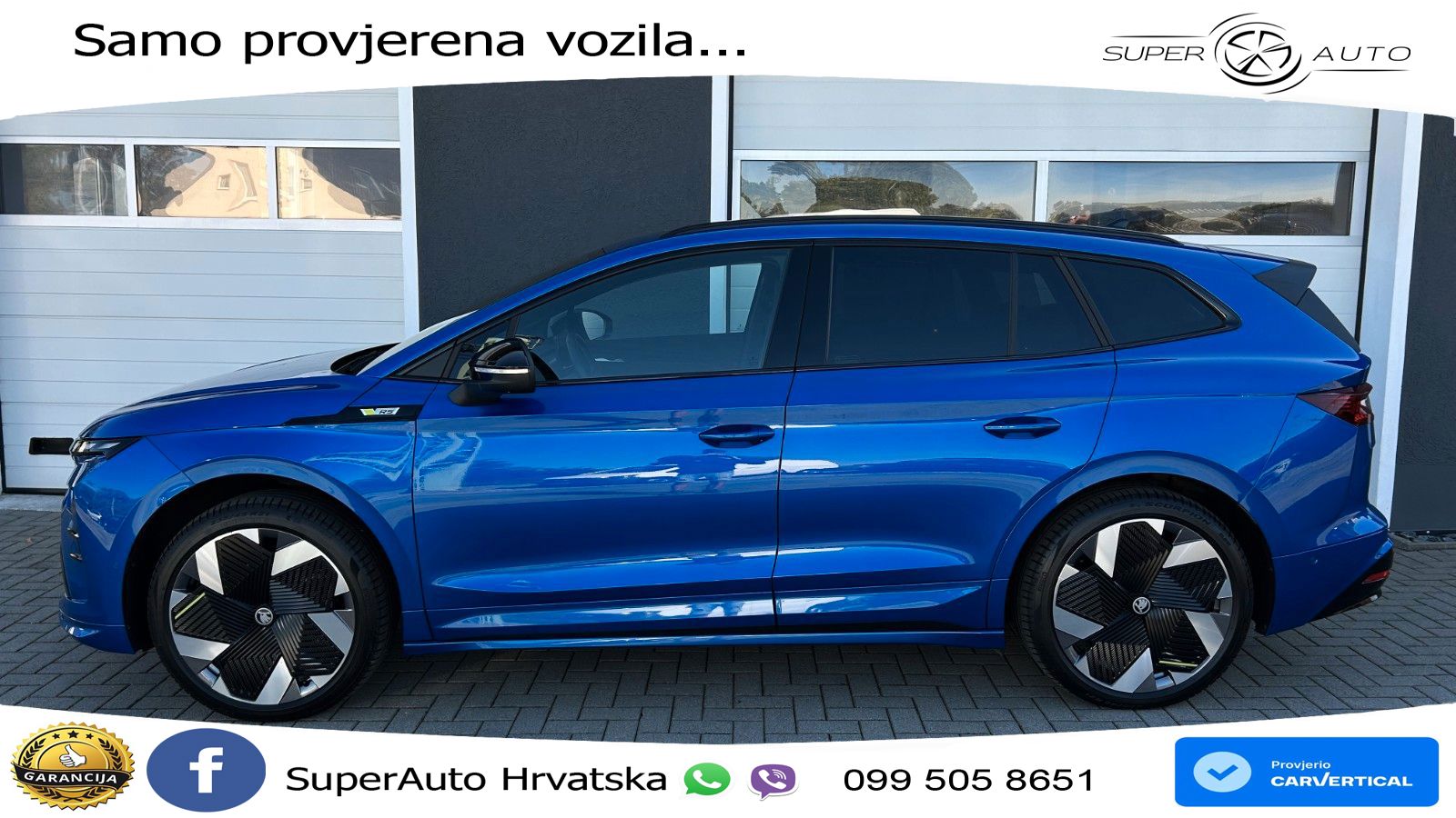 Škoda Enyaq iV RS 82 kWh (340 KS) AWD Lounge LED+GR SJED+ACC