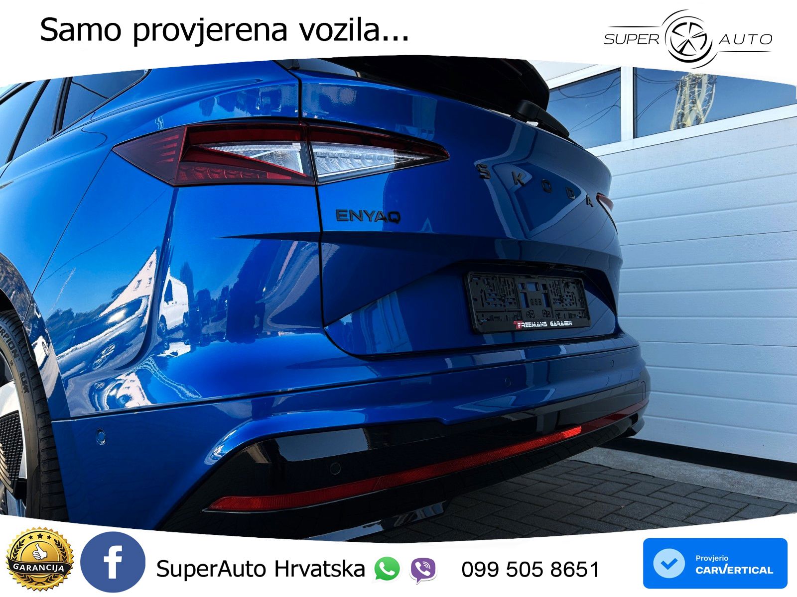 Škoda Enyaq iV RS 82 kWh (340 KS) AWD Lounge LED+GR SJED+ACC