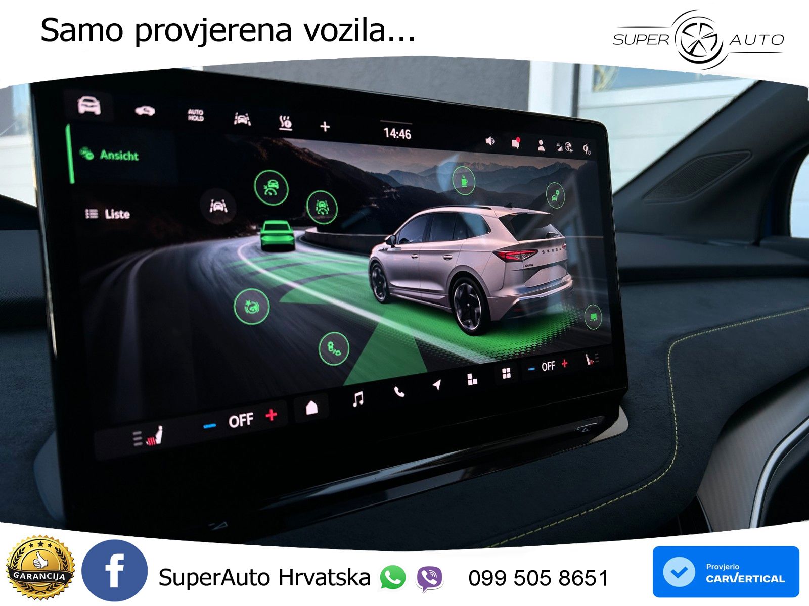 Škoda Enyaq iV RS 82 kWh (340 KS) AWD Lounge LED+GR SJED+ACC