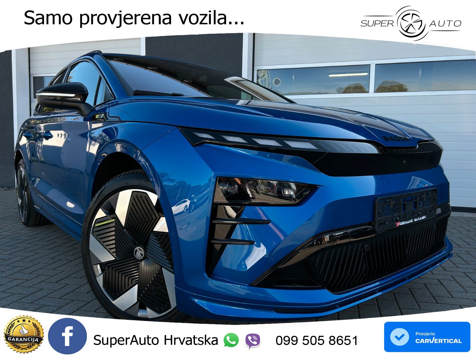 Škoda Enyaq iV RS 82 kWh (340 KS) AWD Lounge LED+GR SJED+ACC
