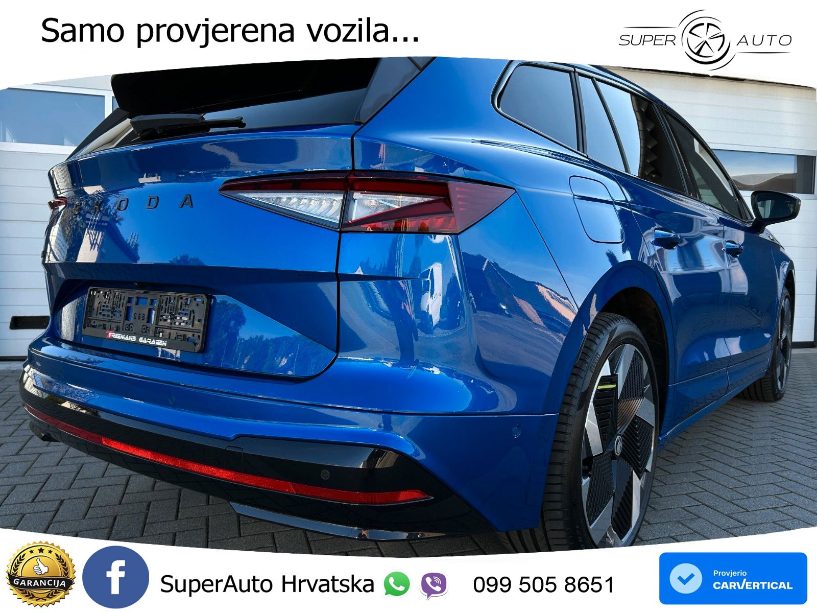 Škoda Enyaq iV RS 82 kWh (340 KS) AWD Lounge LED+GR SJED+ACC