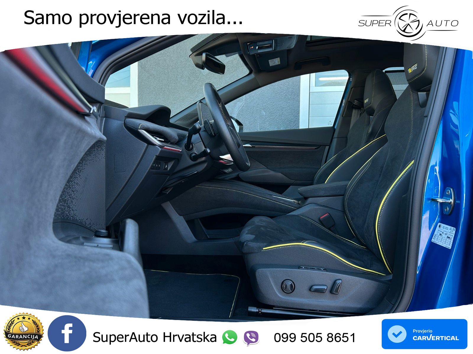 Škoda Enyaq iV RS 82 kWh (340 KS) AWD Lounge LED+GR SJED+ACC