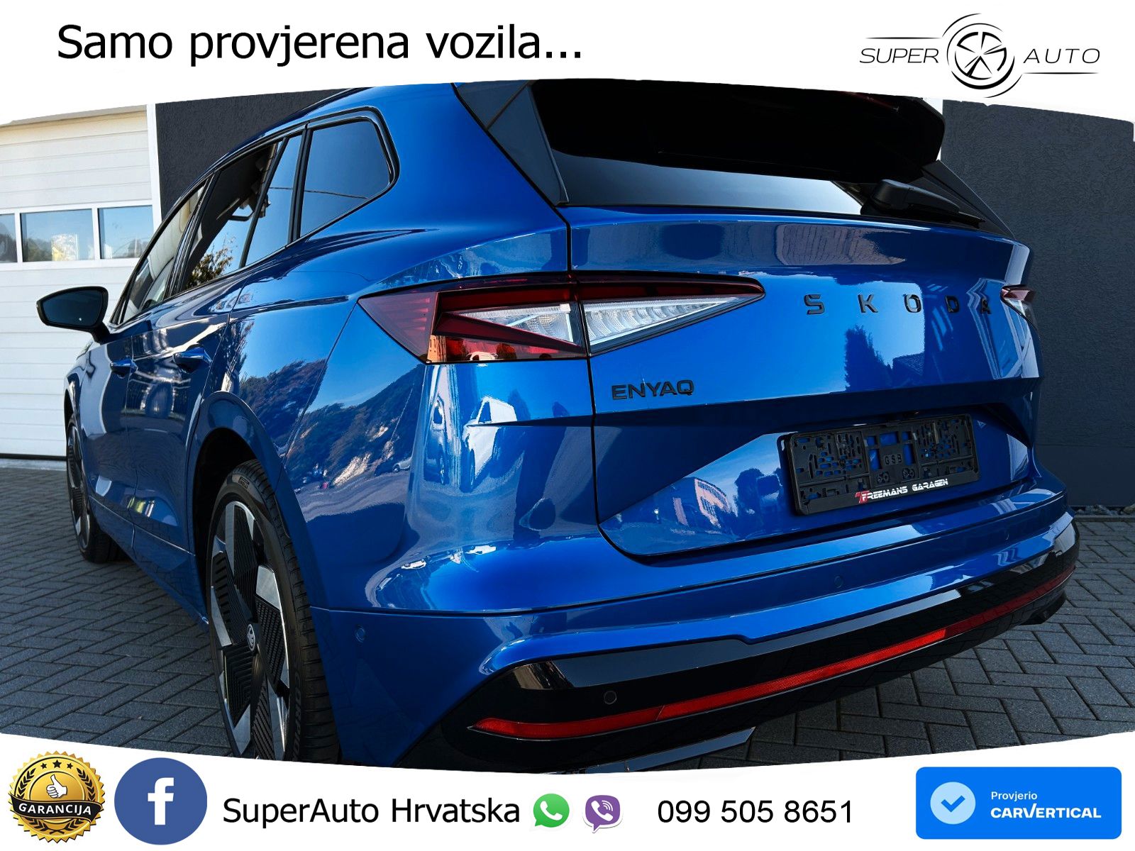 Škoda Enyaq iV RS 82 kWh (340 KS) AWD Lounge LED+GR SJED+ACC