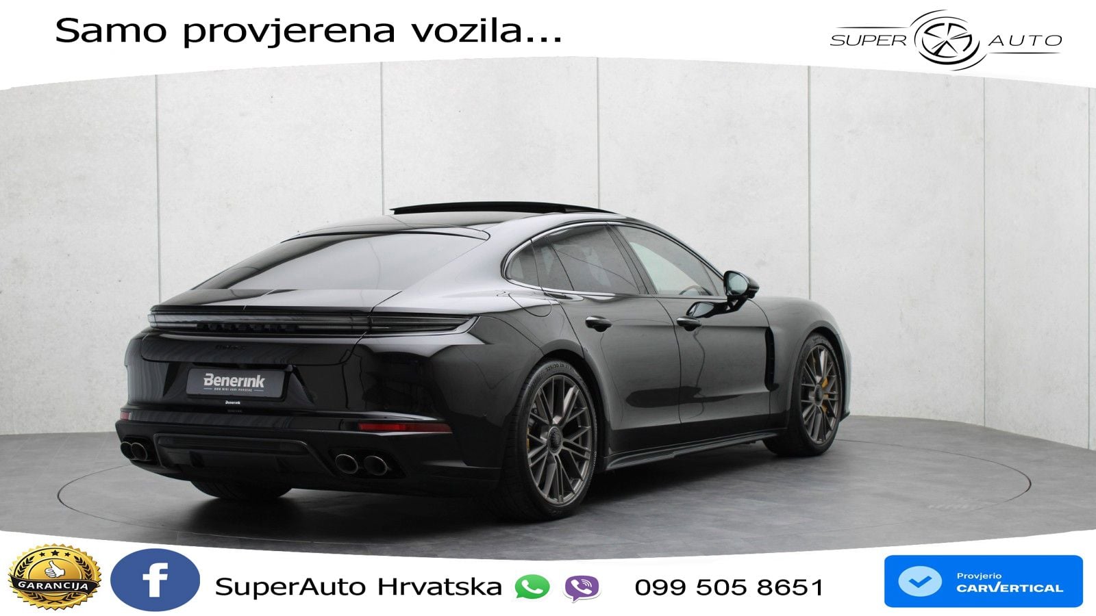 Porsche Panamera Turbo S 4.0 V8 (782 KS) E-Hybrid PDK ACC+HEAD+4xGR SJED+360+PANO