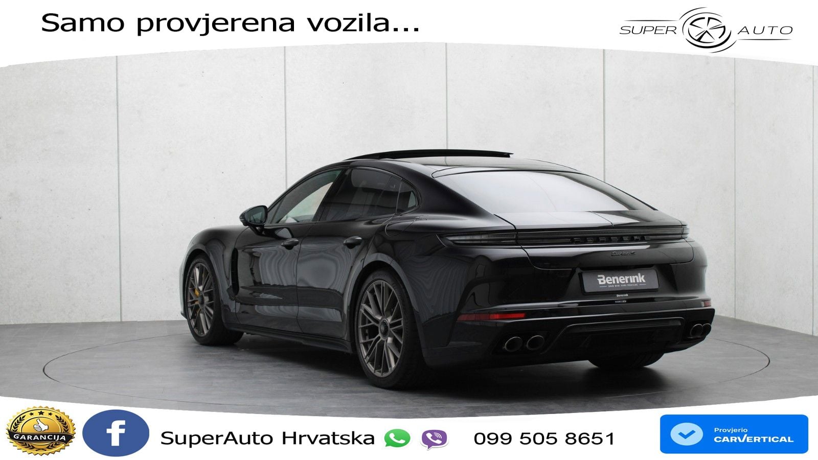 Porsche Panamera Turbo S 4.0 V8 (782 KS) E-Hybrid PDK ACC+HEAD+4xGR SJED+360+PANO
