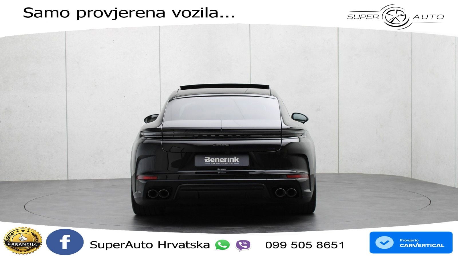 Porsche Panamera Turbo S 4.0 V8 (782 KS) E-Hybrid PDK ACC+HEAD+4xGR SJED+360+PANO