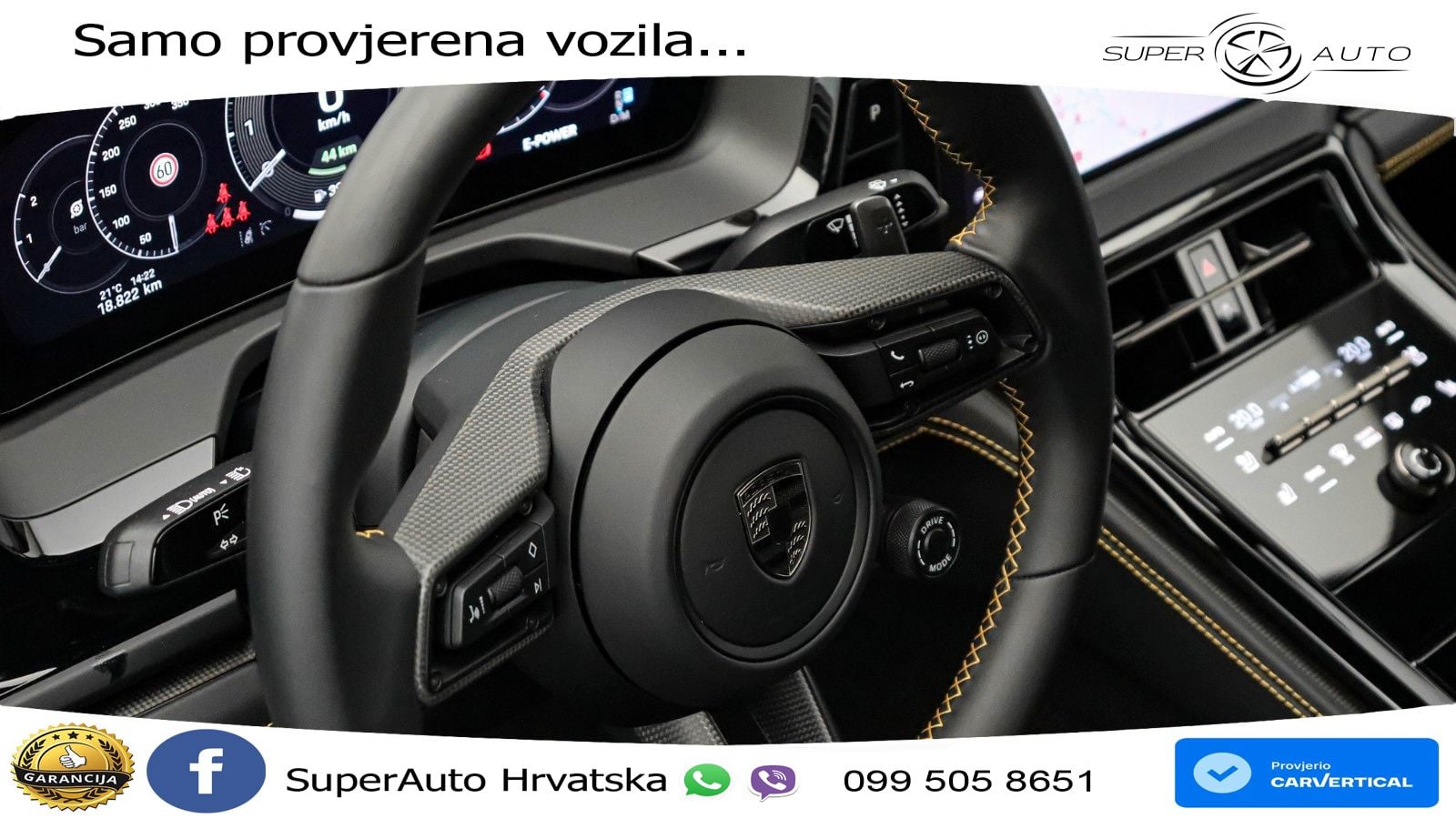 Porsche Panamera Turbo S 4.0 V8 (782 KS) E-Hybrid PDK ACC+HEAD+4xGR SJED+360+PANO
