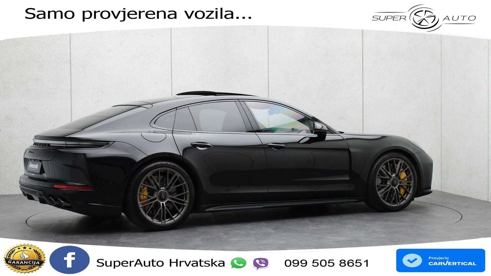 Porsche Panamera Turbo S 4.0 V8 (782 KS) E-Hybrid PDK ACC+HEAD+4xGR SJED+360+PANO