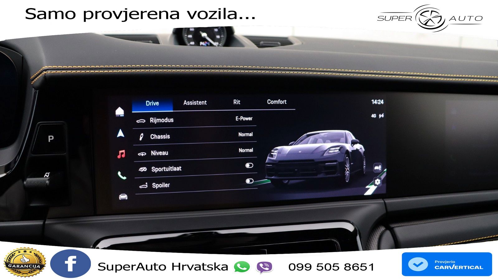 Porsche Panamera Turbo S 4.0 V8 (782 KS) E-Hybrid PDK ACC+HEAD+4xGR SJED+360+PANO