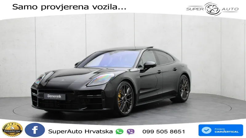 Porsche Panamera Turbo S 4.0 V8 (782 KS) E-Hybrid PDK ACC+HEAD+4xGR SJED+360+PANO