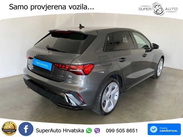 Audi A3 Sportback 40 TFSI (204 KS) quattro S tronic S line LED+GR SJED+ACC