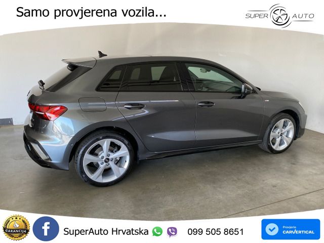Audi A3 Sportback 40 TFSI (204 KS) quattro S tronic S line LED+GR SJED+ACC