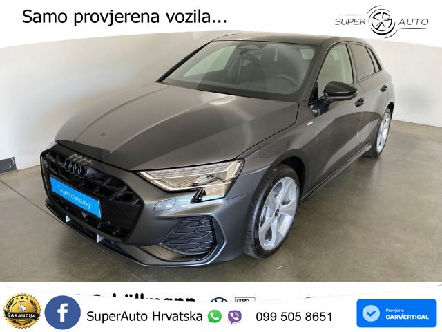 Audi A3 Sportback 40 TFSI (204 KS) quattro S tronic S line LED+GR SJED+ACC