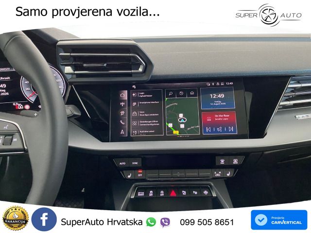 Audi A3 Sportback 40 TFSI (204 KS) quattro S tronic S line LED+GR SJED+ACC