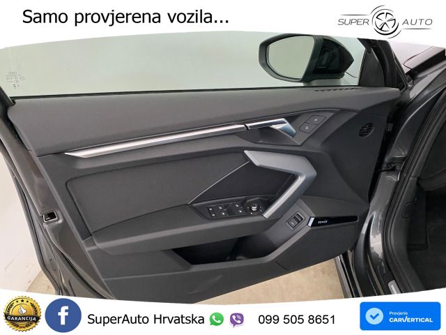 Audi A3 Sportback 40 TFSI (204 KS) quattro S tronic S line LED+GR SJED+ACC