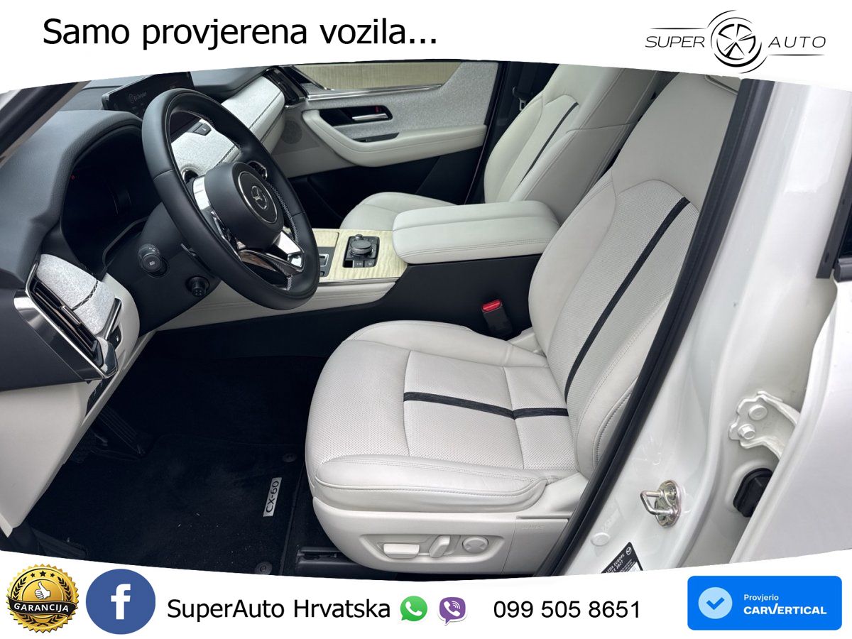 Mazda CX-60 2.5 e-Skyactiv (328 KS) AWD Automatic LED+GR SJED+ACC