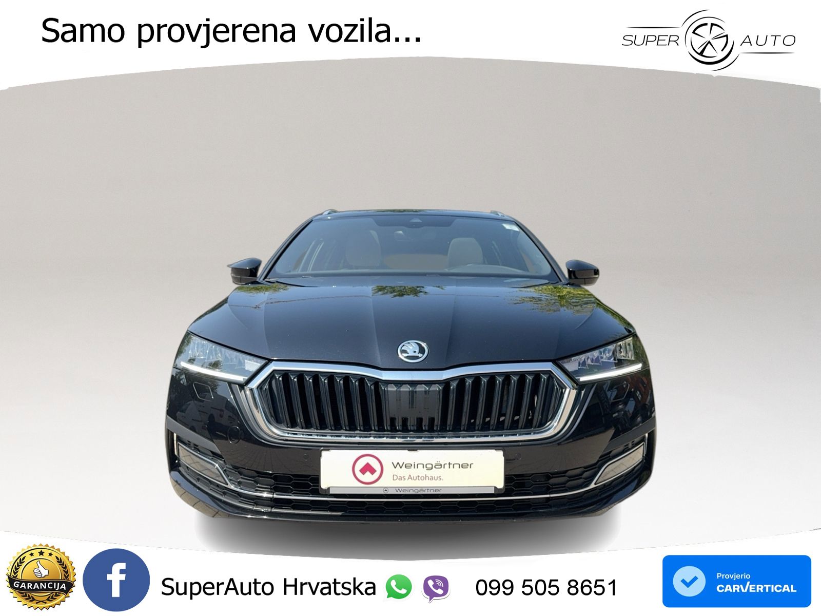 Škoda Octavia Combi 2.0 TSI (190 KS) 4x4 DSG LED+GR SJED+ACC