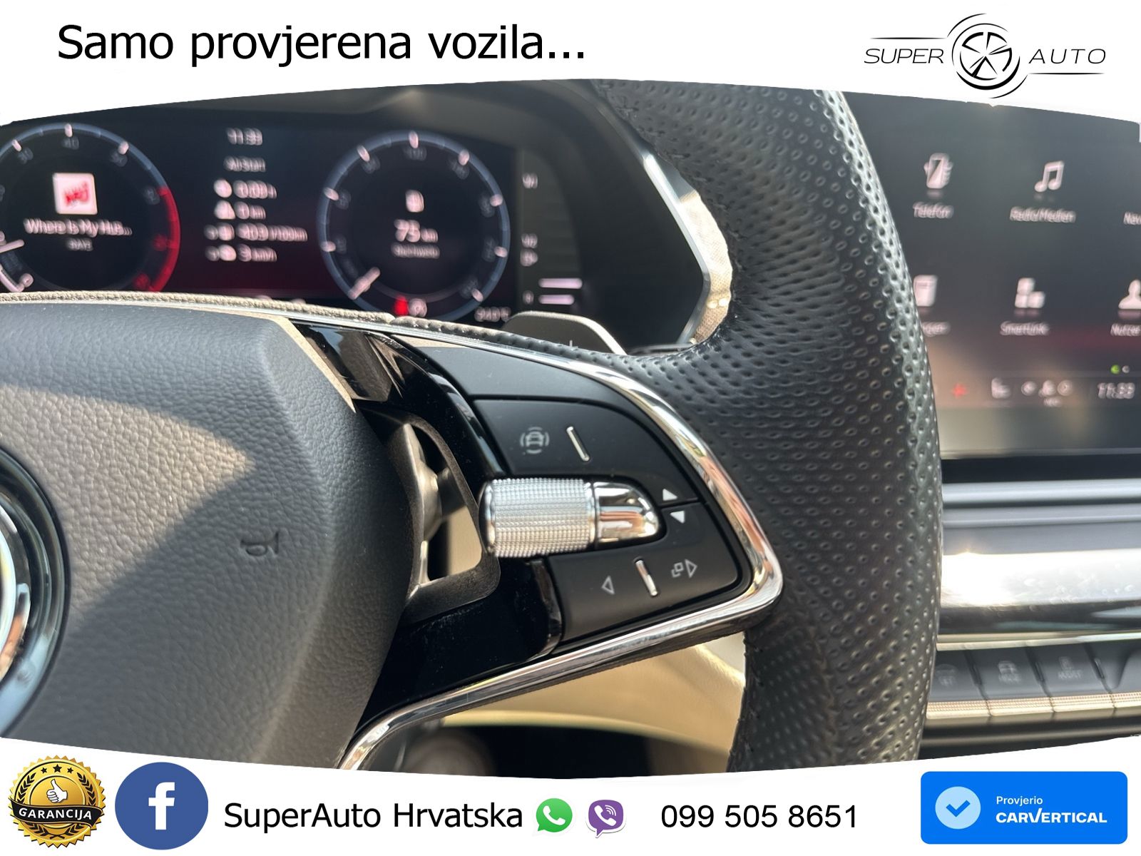 Škoda Octavia Combi 2.0 TSI (190 KS) 4x4 DSG LED+GR SJED+ACC