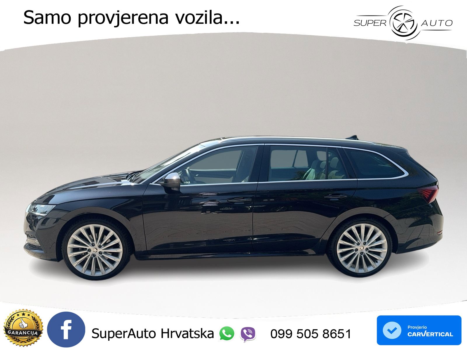 Škoda Octavia Combi 2.0 TSI (190 KS) 4x4 DSG LED+GR SJED+ACC