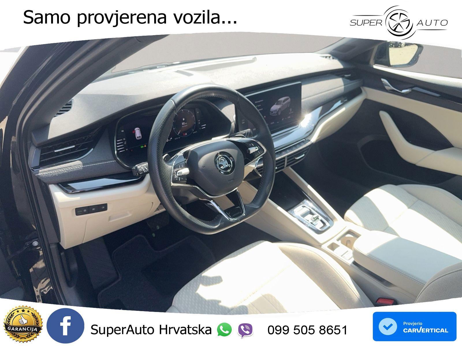 Škoda Octavia Combi 2.0 TSI (190 KS) 4x4 DSG LED+GR SJED+ACC