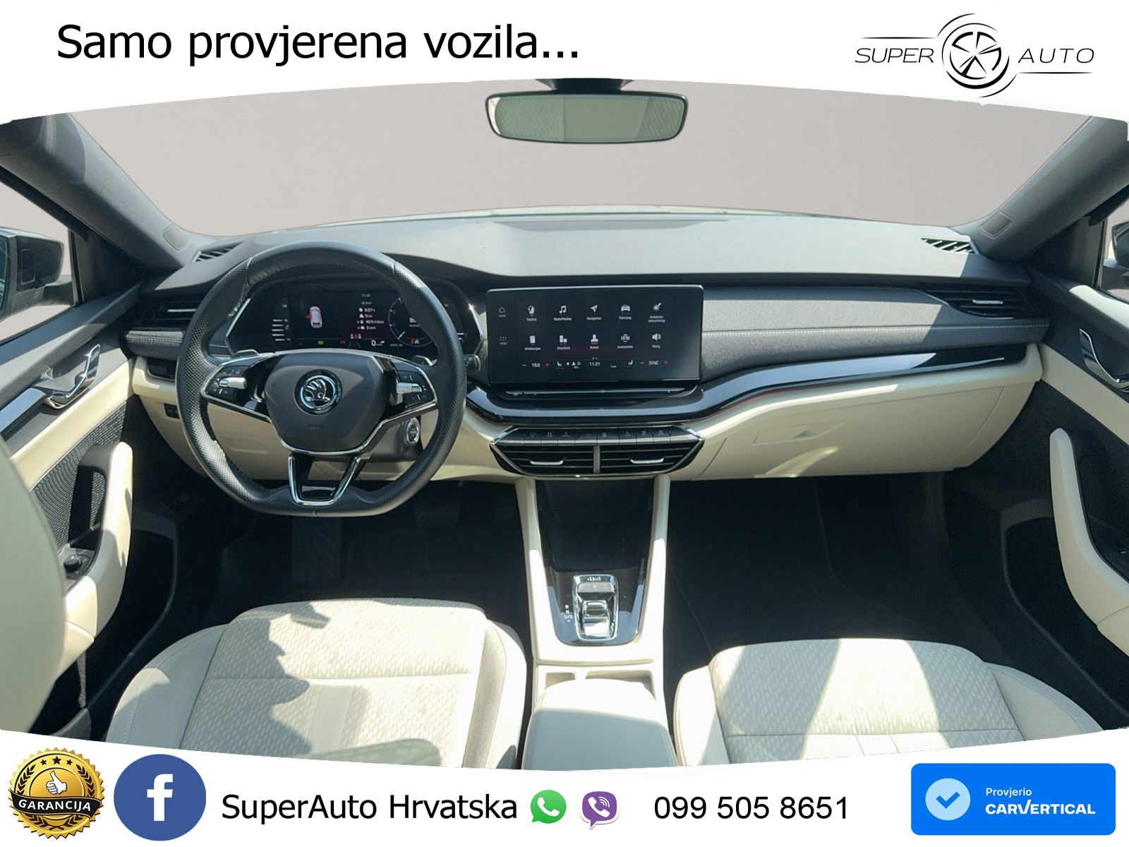 Škoda Octavia Combi 2.0 TSI (190 KS) 4x4 DSG LED+GR SJED+ACC