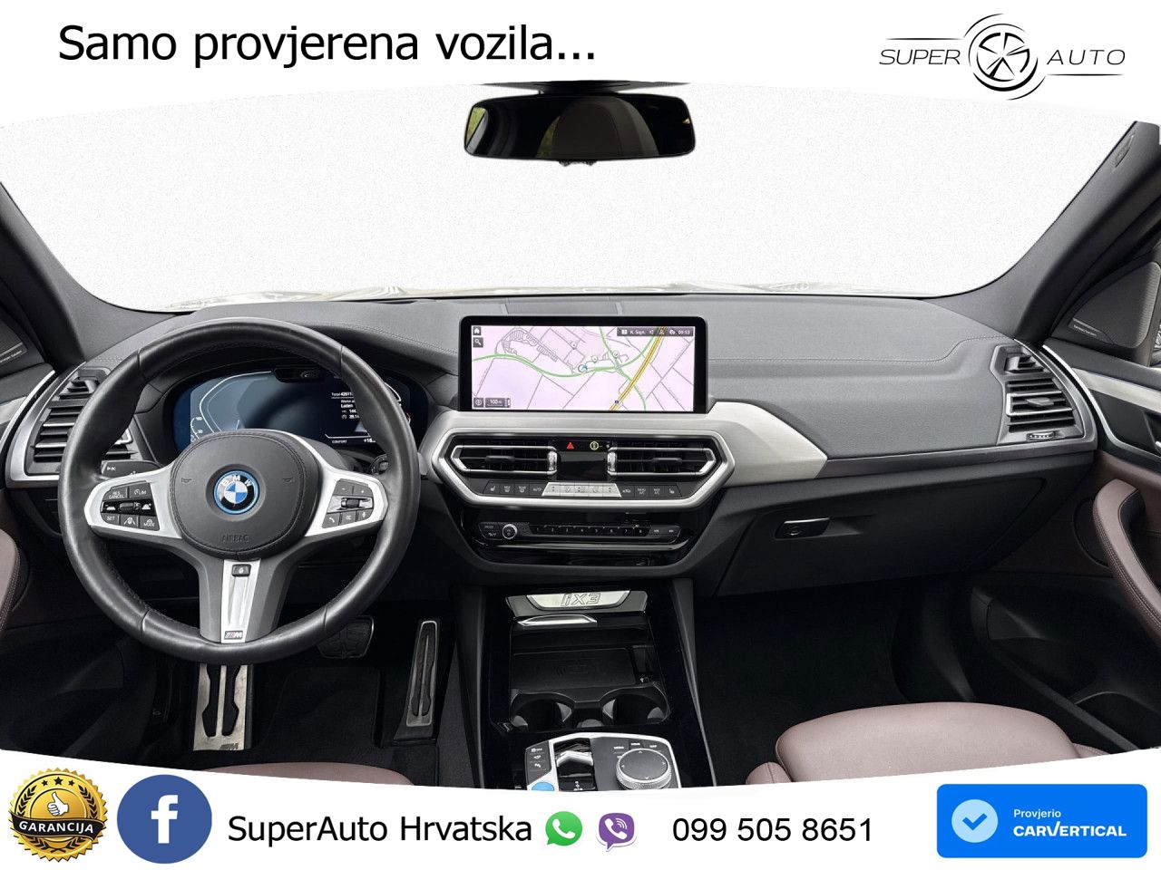 BMW iX3 80 kWh (286 KS) M Sport ACC+HEAD+GR SJED+360+PANO