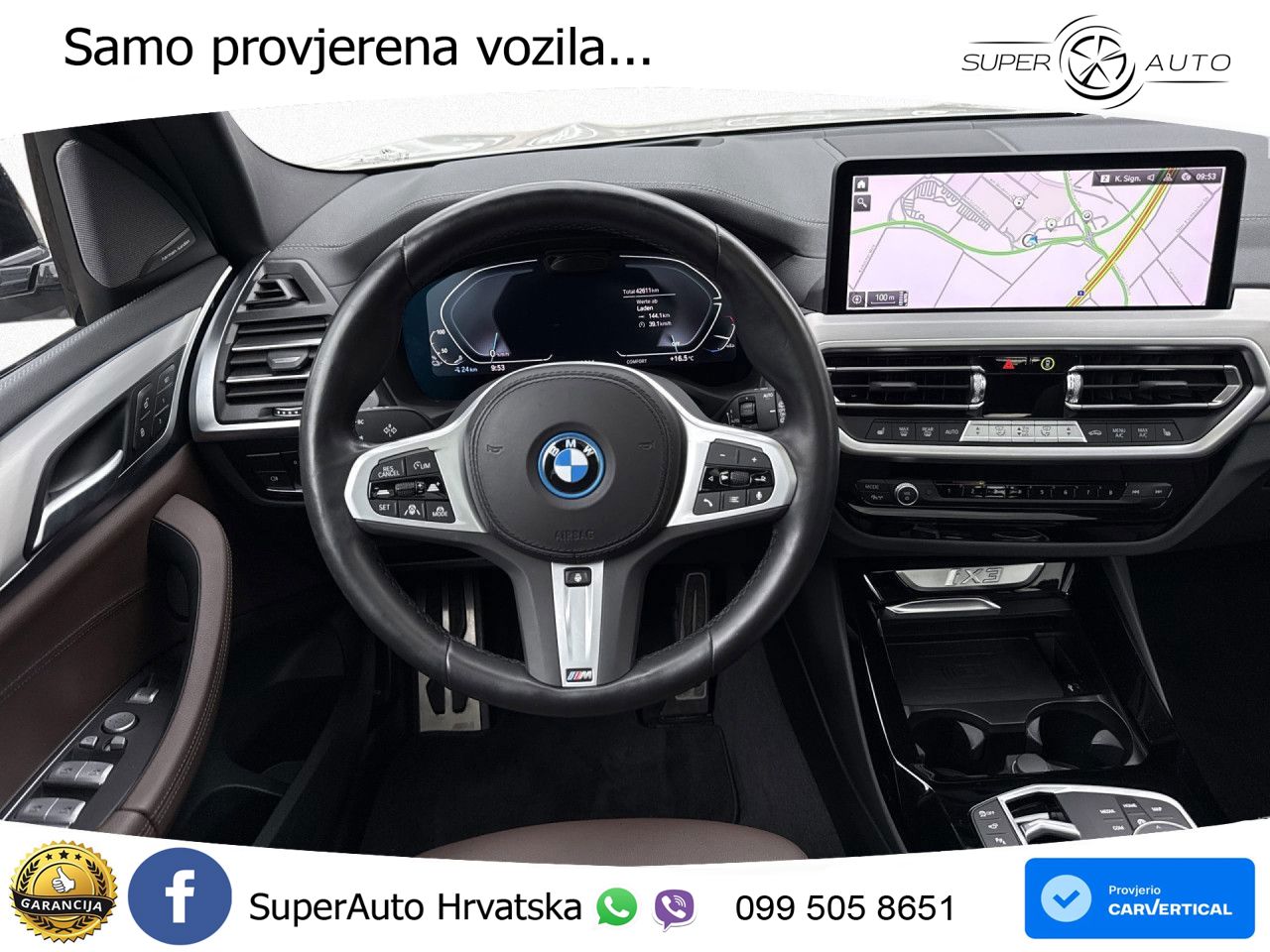 BMW iX3 80 kWh (286 KS) M Sport ACC+HEAD+GR SJED+360+PANO