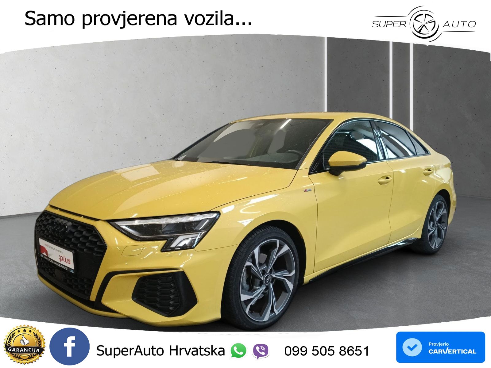 Audi A3 Limuzina 35 TFSI (150 KS) S tronic 2x S line