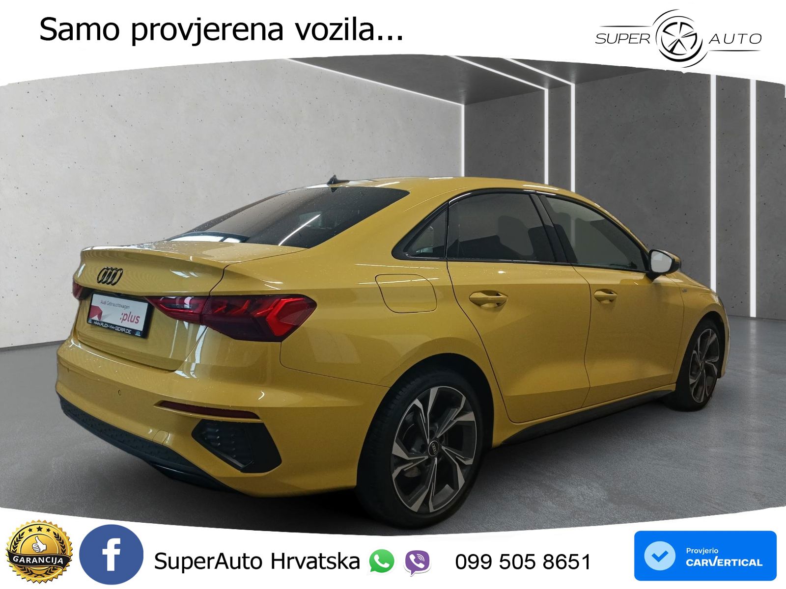 Audi A3 Limuzina 35 TFSI (150 KS) S tronic 2x S line