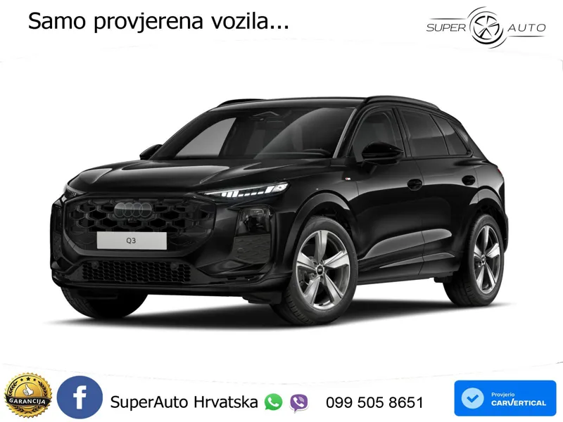 Audi Q3 2.0 TFSI (204 KS) quattro S tronic LED+GR SJED+ACC